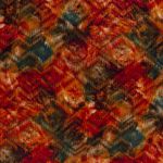 Modestoff - Batik Zickzack Rot