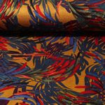 Modestoff - Blütenblätter Ocker