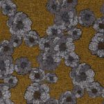 Tissu mode - Fleurs jaunes