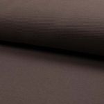 Jersey gaufré - Marron