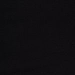 Rippjersey - Schwarz Quergerippt