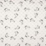 Fleece Minky - Kleine Dinos Ecru