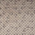 Fleece Minky - Kleine Dinos Sand