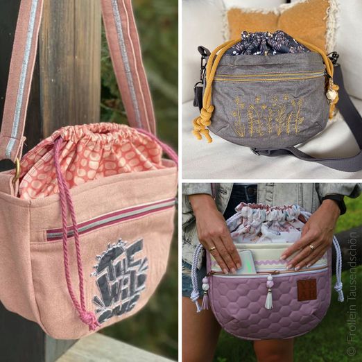 Crossbody Bag mit Tunnelzug - KULLE - eBook