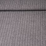Tweed by Zuleeg - German Wool Chevrons Noir Blanc-0