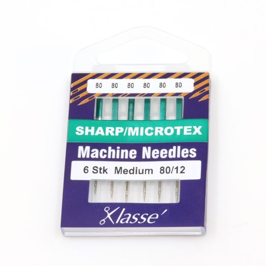 Aiguilles Microtex pour machine à coudre Snaply by Klassé