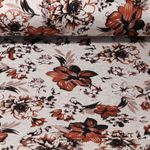 Modestoff - Blumenstrauch Ecru Melange