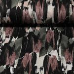 Modestoff - Gemalte Streifen Soft Grün