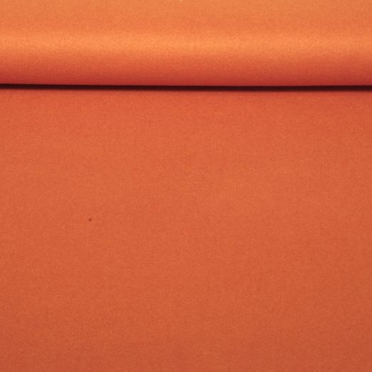 Tissu manteau Roberto - Flanelle orange uni