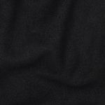 Pile teddy liscio - tinta unita nero