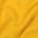 Pile teddy liscio - tinta unita ocra gialla