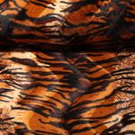 Kunstfell - Tiger Beige Braun-0