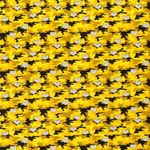 Baumwoll Popeline - Pfeile Camouflage Gelb