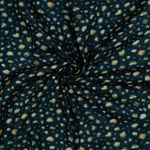 Muselina de Algodón - Estampado Digital Leo Negro Estructura Lisa Muselina de Algodón - Estampado Digital Leo Negro Estructura Lisa