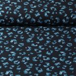 Fox Oilskin light - Motif léopard Bleu marine foncé-0