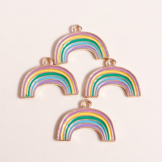 Charm - Anhänger - Regenbogen - 1 Stück