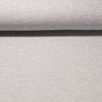 Sommersweat Sophie - French Terry Lichtgrau Melange 651 Schlingenstruktur