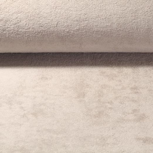 Tissu polaire Monika Polaire de bambou Taupe