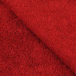 Tissu éponge - rouge