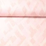 Canvas Jacquard - Rauten Zartrosa