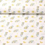 Jersey - Digitaldruck Schlafbär Ecru 