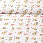 Jersey - Digitaldruck Traumbär Ecru 