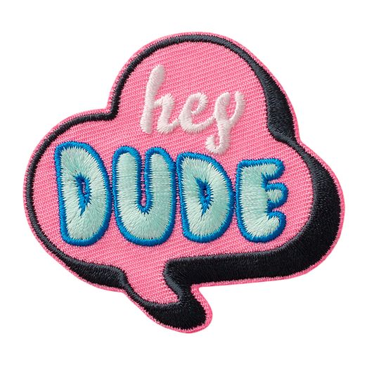 Patch Hey Dude Pink