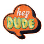 Patch Hey Dude Orange-0