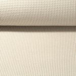 Waffelpique Jacquard Honey - Beige-0