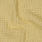 Waffelpique - Uni jaune doux