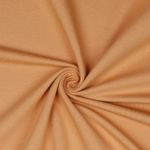 Biologische summersweat - French terry uni donker zalm 068