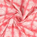 Sweat d'été - French Terry Batik Rose Structure en boucles Sweat d'été - French Terry Batik Rose Structure en boucles