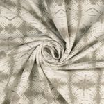 Sweat d'été - French Terry Batik Gris Structure Bouclée Sweat d'été - French Terry Batik Gris Structure Bouclée