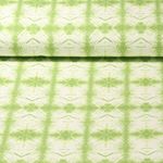 Sommersweat - French Terry Batik Grün Schlingenstruktur