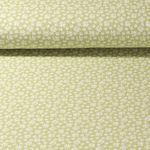 Jersey - Blümchen Garngefärbt Lindgrün