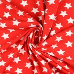 Jersey - Große Sterne Rot