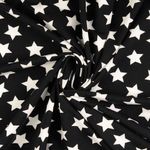 Jersey - Große Sterne Schwarz