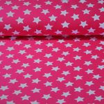 Jersey - Große Sterne Pink