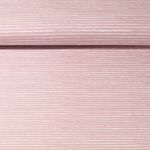 Jersey - Stripe Altrosa Weiß