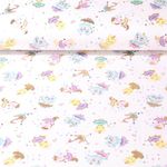 Jersey - Foliendruck Tierballett Weiß