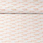 Jersey - Streifen Ecru Mint