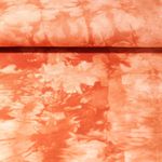 Sweat d`été - French Terry Batik Orange Bouclé