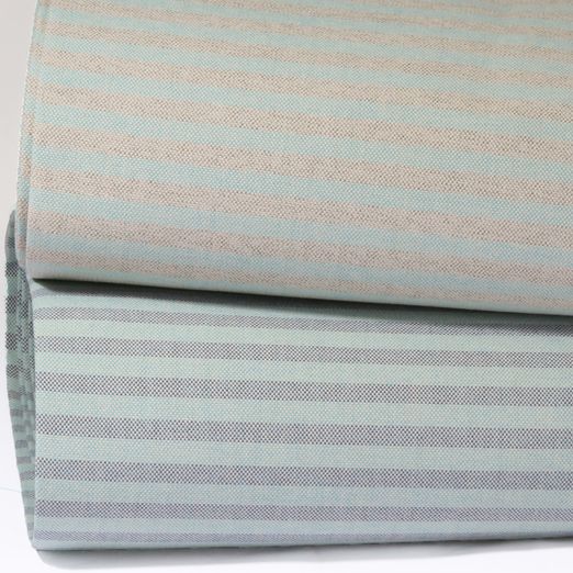 Outdoorstoff Ron Teflonbeschichtet Jacquard Streifen 10mm Melange