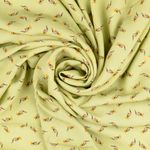 Viscose - Oiseaux Menthe
