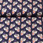 Bio Jersey - Hamburger Liebe - Love Letters Always Forever Violet