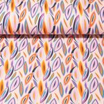 Jersey - Bunte Blätter Nude