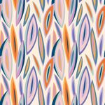 Jersey - Bunte Blätter Nude