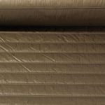 Gesteppter Jackenstoff - Streifen Army