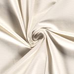 Jersey - Streifen Ecru Hellbeige Garngefärbt