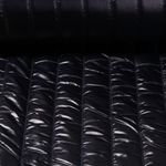 Gesteppter Jackenstoff - Glanzstepper Streifen Doubleface 50mm Navy